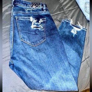 American Eagle mom jeans